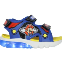 Blinkesko*Geox Sandaler m. Lys - Ciberdron - Royal/Red
