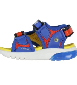 Blinkesko*Geox Sandaler m. Lys - Ciberdron - Royal/Red