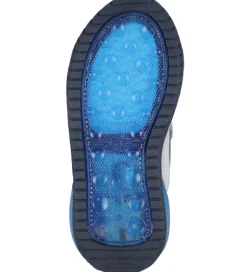 Geox Støvler m. Lys - J Inek B C - Navy/Lt Blue