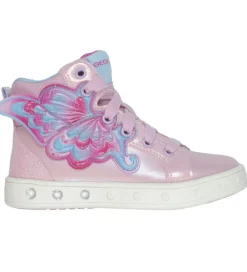 Støvler*Geox Støvler m. Lys - Skylin - Pink/Fuchsia