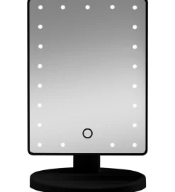 Spejle*Gillian Jones Bordspejl - Firkant - LED/Touch - Sort