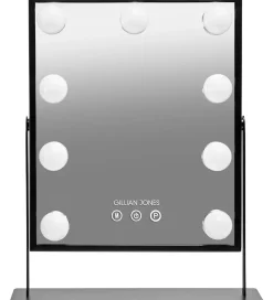 Spejle*Gillian Jones Makeupspejl - 9 LED/Touch - Sort