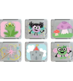 Glo Pals Sansekuber m. Lys - 6 Stk. - Fantastic Fairies