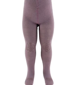 Strømpebukser*GoBabyGo Kravlestrømpebukser - Noos - Uld - Dark Purple Dove
