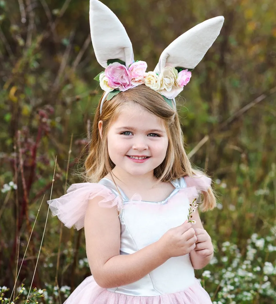 Hårbøjler*Great Pretenders Udklædning - Kjole m. Hårbøjle - Woodland Bunny