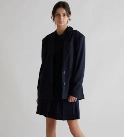 Jakkesæt Og Blazers*Grunt Blazer - Denisia Blazer - Navy