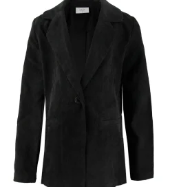 Børn Grunt Blazer - Fløjl - Sigga - Sort