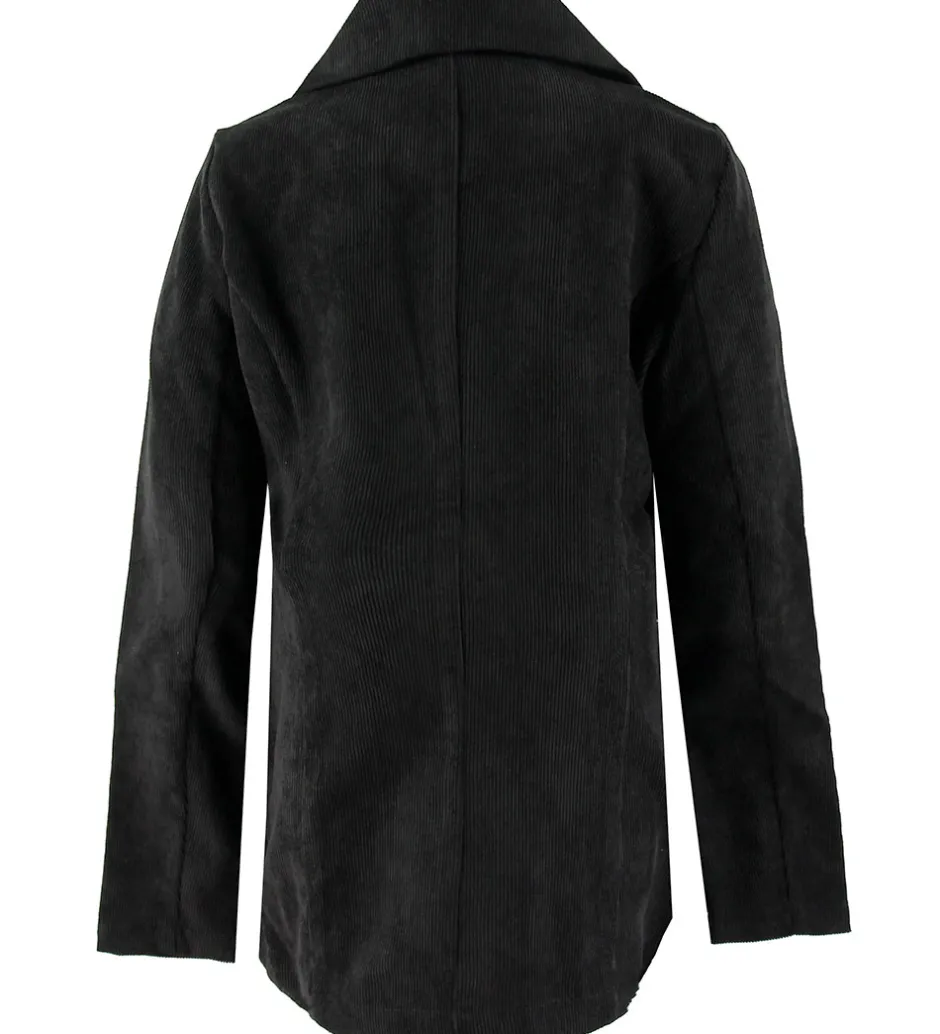Børn Grunt Blazer - Fløjl - Sigga - Sort