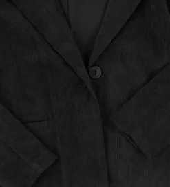 Børn Grunt Blazer - Fløjl - Sigga - Sort