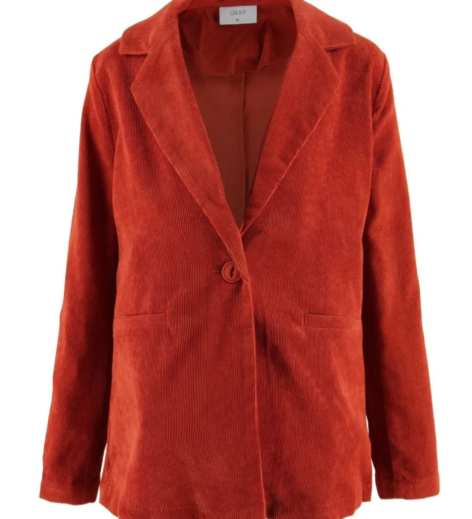 Børn Grunt Blazer - Fløjl - Sigga - Rusty