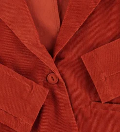 Børn Grunt Blazer - Fløjl - Sigga - Rusty