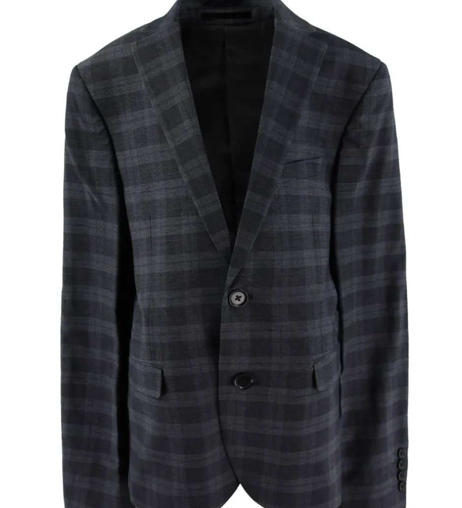 Jakkesæt Og Blazers*Grunt Blazer - Kai - Blue Check