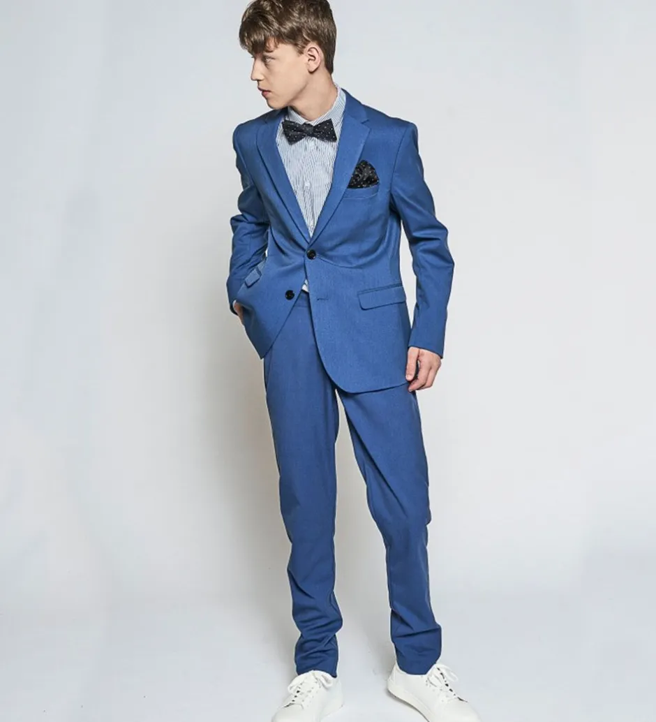 Børn Grunt Blazer - Kalle - Blue
