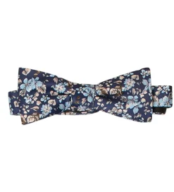 Børn Grunt Butterfly m. Lommetørklæde - Our Flower - Navy Flower