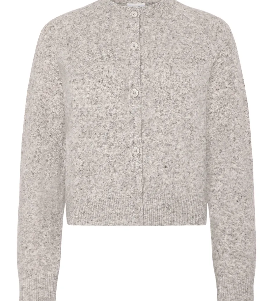 Børn Grunt Cardigan - Strik - GrIben - Nature
