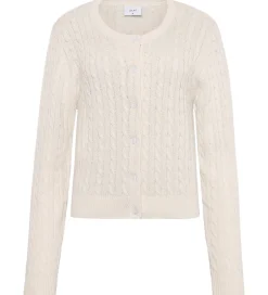 Børn Grunt Cardigan - Strik - GrLine - Off White