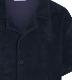 Børn Grunt Skjorte - GRAugust Terry - Navy