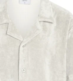 Konfirmationstøj*Grunt Skjorte - GRAugust Terry - Off White