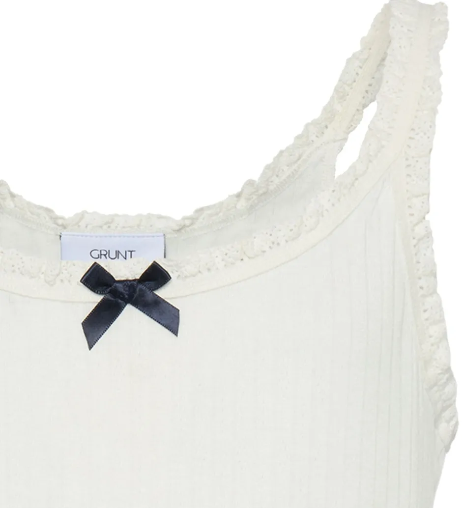 Børn Grunt Top - GRTia - White