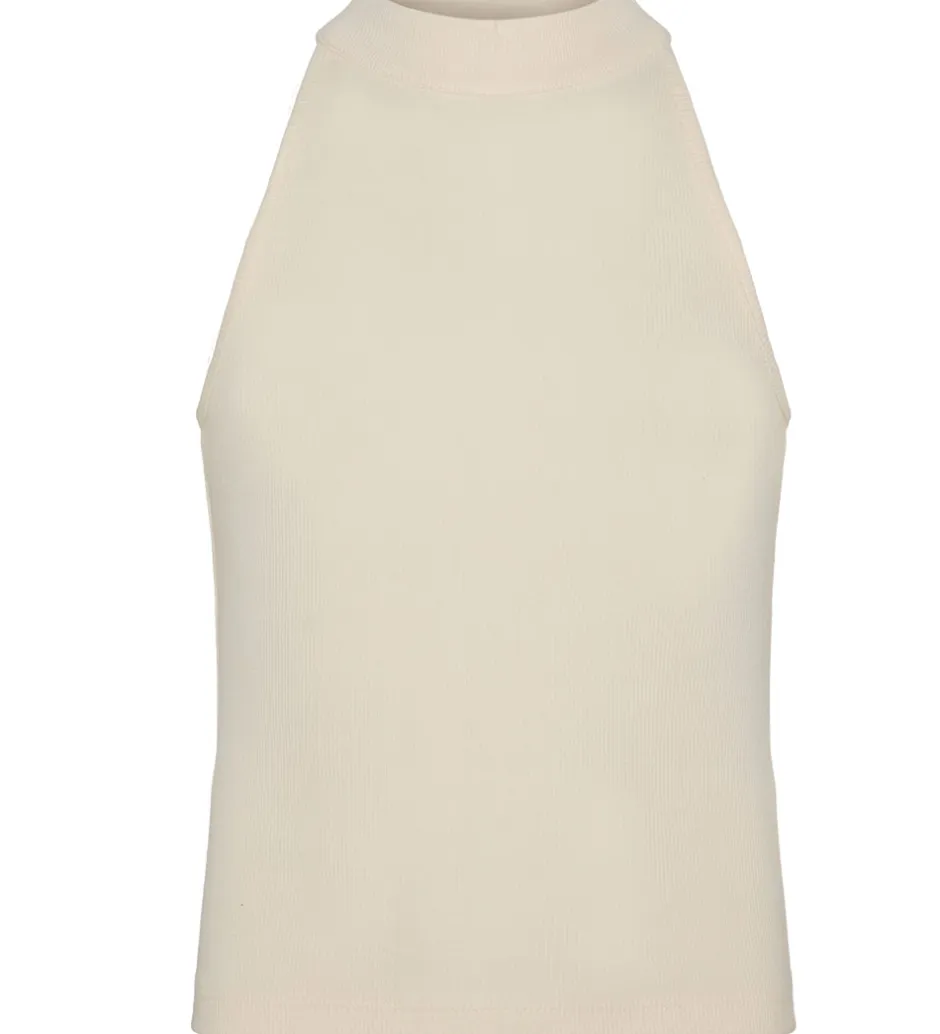 Toppe*Grunt Top - Rib - GrKeen - Off White