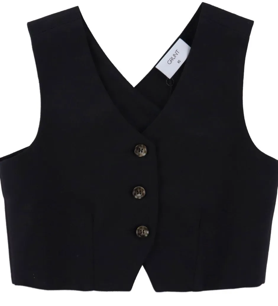 Veste*Grunt Vest - GrOial - Sort