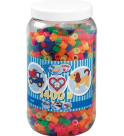 Perler*Hama Maxi Perler - 1400 stk - Neon Mix