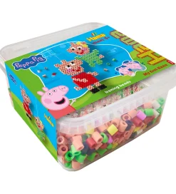 Perler*Hama Maxi Perler - Gurli Gris + Lillesøster Evie - 900 Stk.