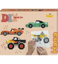 Perler*Hama Midi Perlesæt - 4000 stk. - Biler