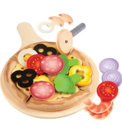 Legekøkken Og Legemøbel*Hape Legemad - 29 dele - Pizza