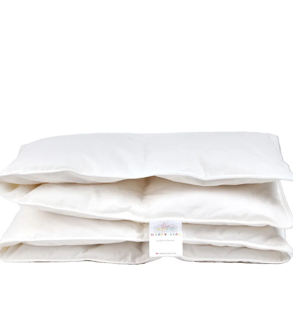 Dyner|Dyner*Happy Kids Dyne - Dun - 100x140 cm - Junior - Hvid