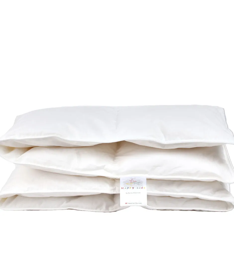 Dyner|Dyner*Happy Kids Dyne - Helårs - Dun - 70x100 cm - Baby - Hvid