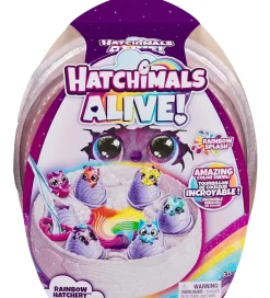 Figurer*Hatchimals Legetøj - Alive Rainbow Hatchery