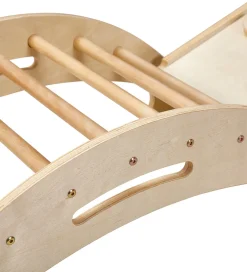 Hemmingsen Kids Klatrebue - Luna - 90x45x48 cm - Nature