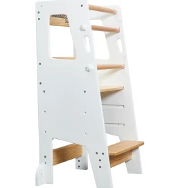 Hemmingsen Kids Læringstårn - Liv Pro - 40x45x90 cm - Hvid