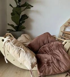 Madrasser*Hemmingsen Kids Luksus Madras - Velour - Luna - Brun