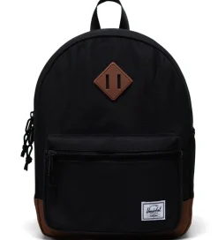 Børnehavetasker*Herschel Børnehavetaske - Heritage Kids - EcoSystem - Sort/Saddl