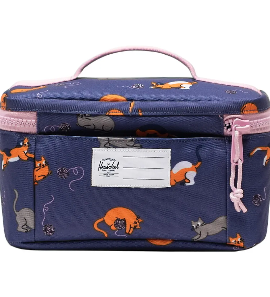 Køletasker*Herschel Køletaske - Heritage - Lunch Box - Playing Cats