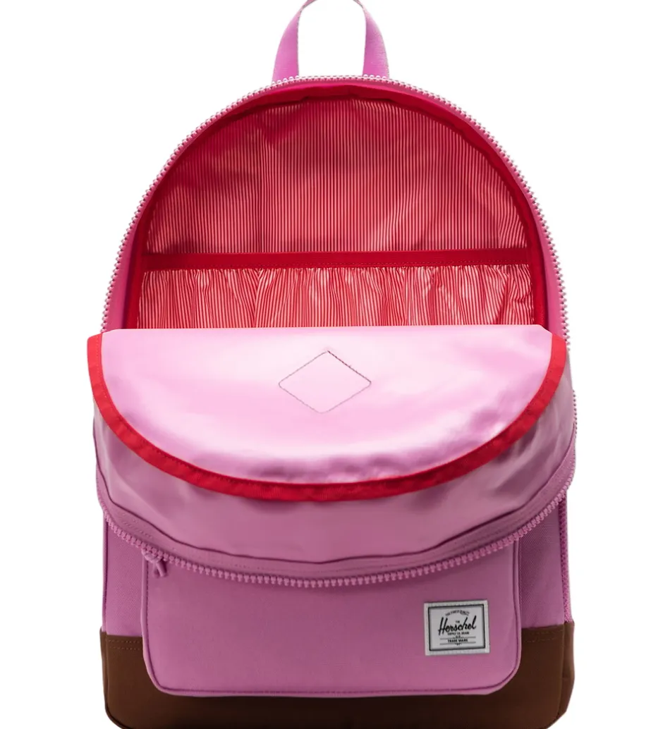 Herschel Rygsæk - Heritage Youth - 26 L - Opera Mauve/Saddle Bro