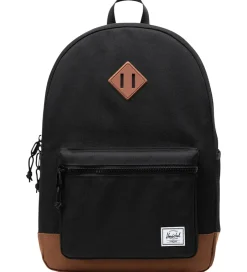 Tasker|Rygsække*Herschel Rygsæk - Heritage Youth - 26 L - Sort/Saddle Brown