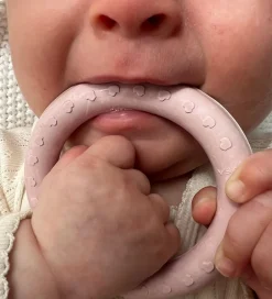 Bideringe|Babylegetøj*Hevea Bideringe - 2-pak - Sand & Tan Beige