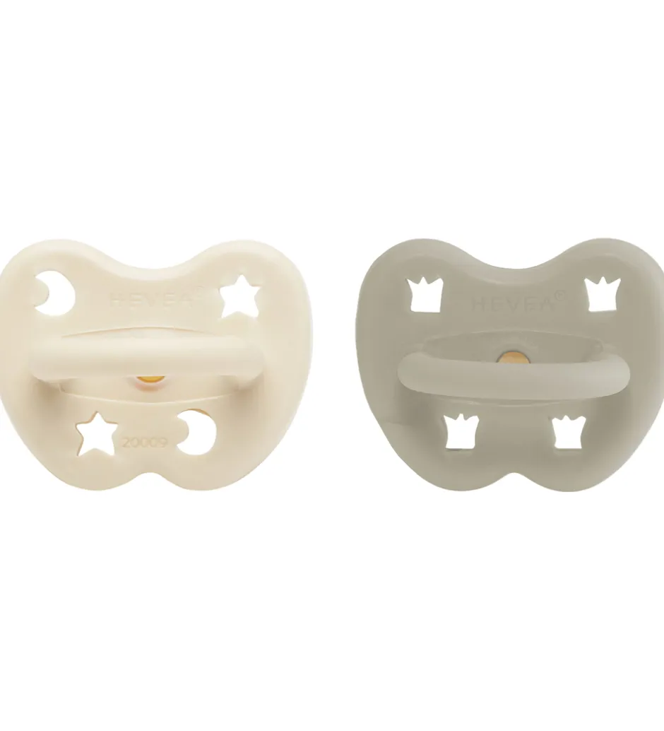 Sutter*Hevea Sutter - 0-3 mdr - 2-pak - Naturgummi - Oatmilk & Milky