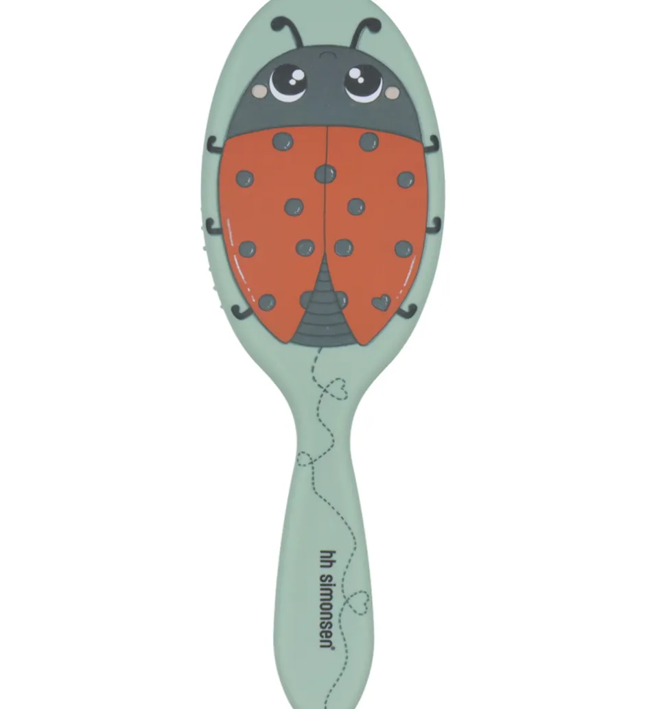 HH Simonsen Hårbørste - Wonder Brush - Ladybug