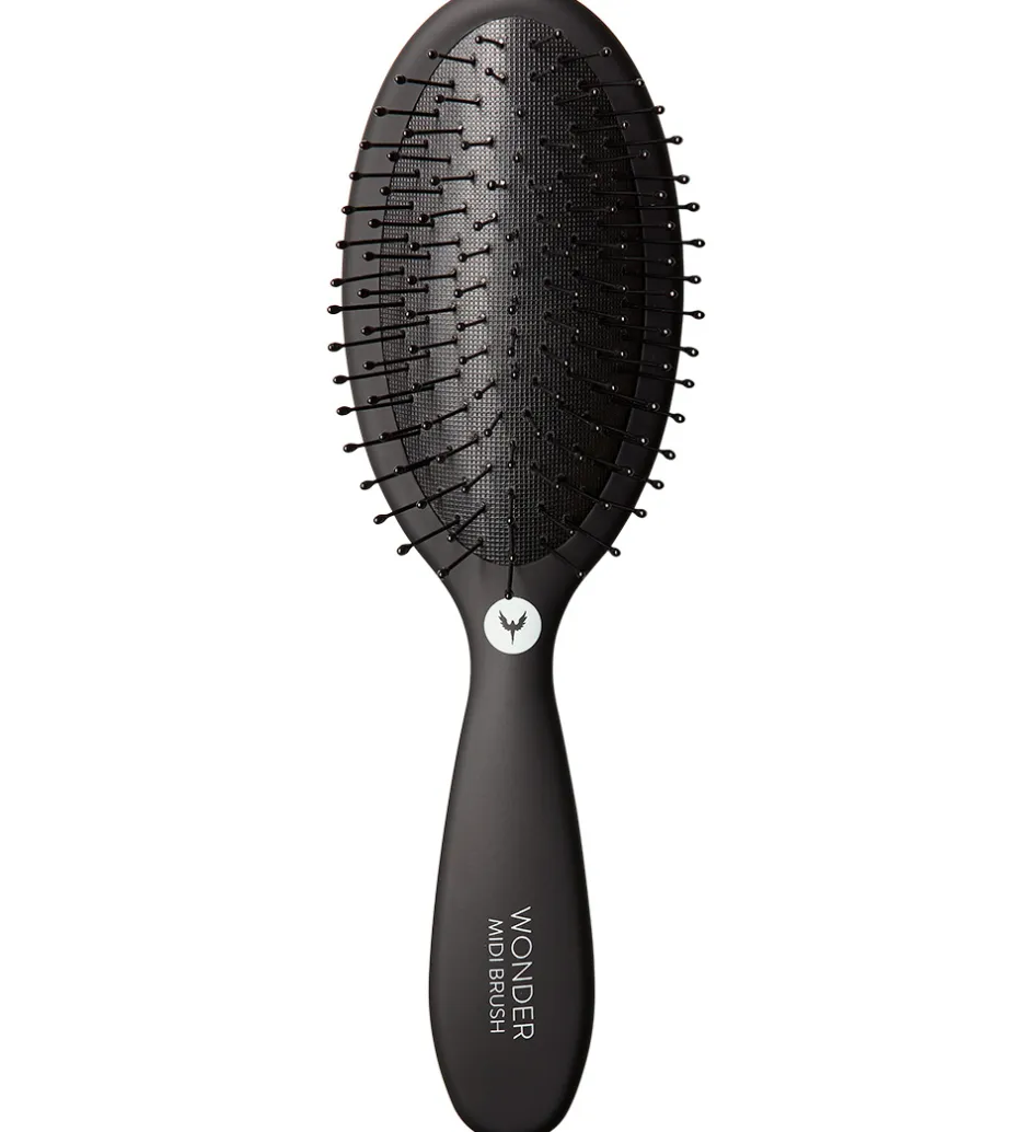 Hårbørster*HH Simonsen Hårbørste - Wonder Midi Brush - Black