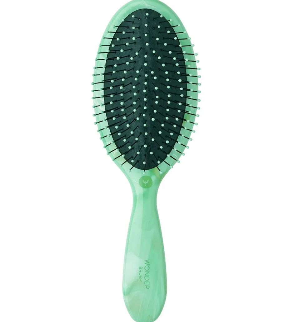 Hårbørster*HH Simonsen Hårbørstet - Wonder Brush Let's Grow - Grøn