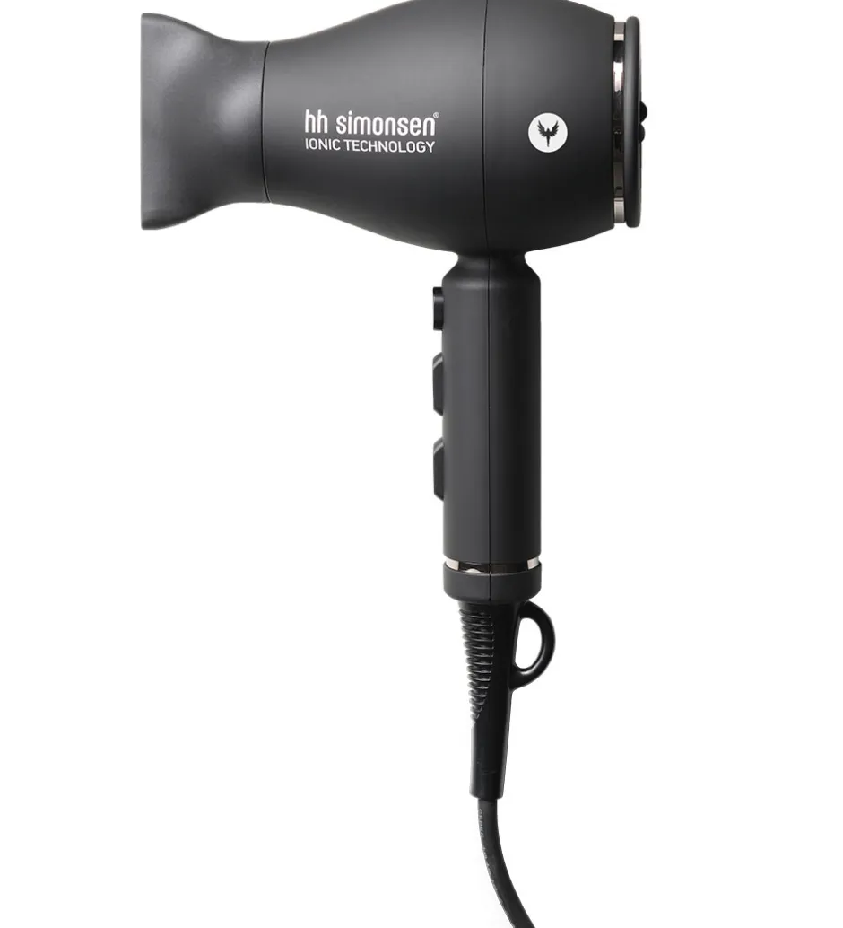 HH Simonsen Hårtørrer - XS Dryer inkl. Softstyler - Sort