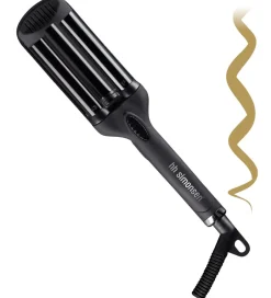 Hårstyling*HH Simonsen Midi Waver - Sort