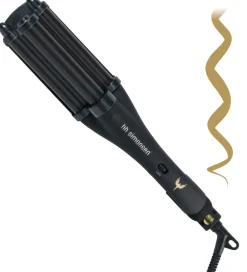 Krøllejern|Hårstyling*HH Simonsen Rod VS5 Deep Waver Krøllejern - Sort
