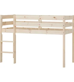 Senge*Hoppekids Seng - Halvhøj - ECO Comfort - 166x76x114 cm - Natural