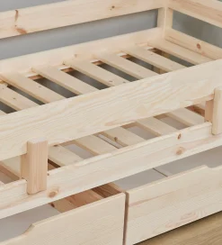 Børn Hoppekids Sengehest - ECO Comfort - 100x22,5 cm - Natural Wood