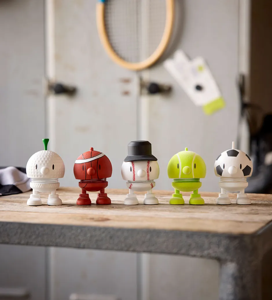 Pyntefigurer*Hoptimist Football Bumble - Small - 7,6 cm - Hvid